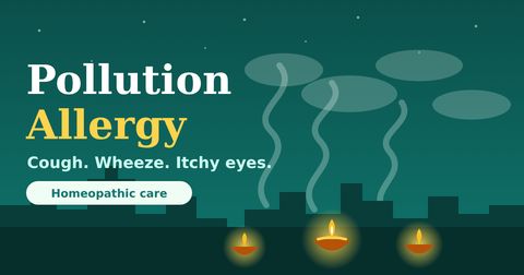 Homeopathy for Pollution Allergy: Cough, Wheeze and Eye Irritation After Diwali Smoke
